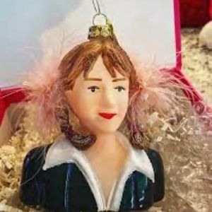 Britney Spears Christmas Tree Holiday Ornament Blown Glass Decoration